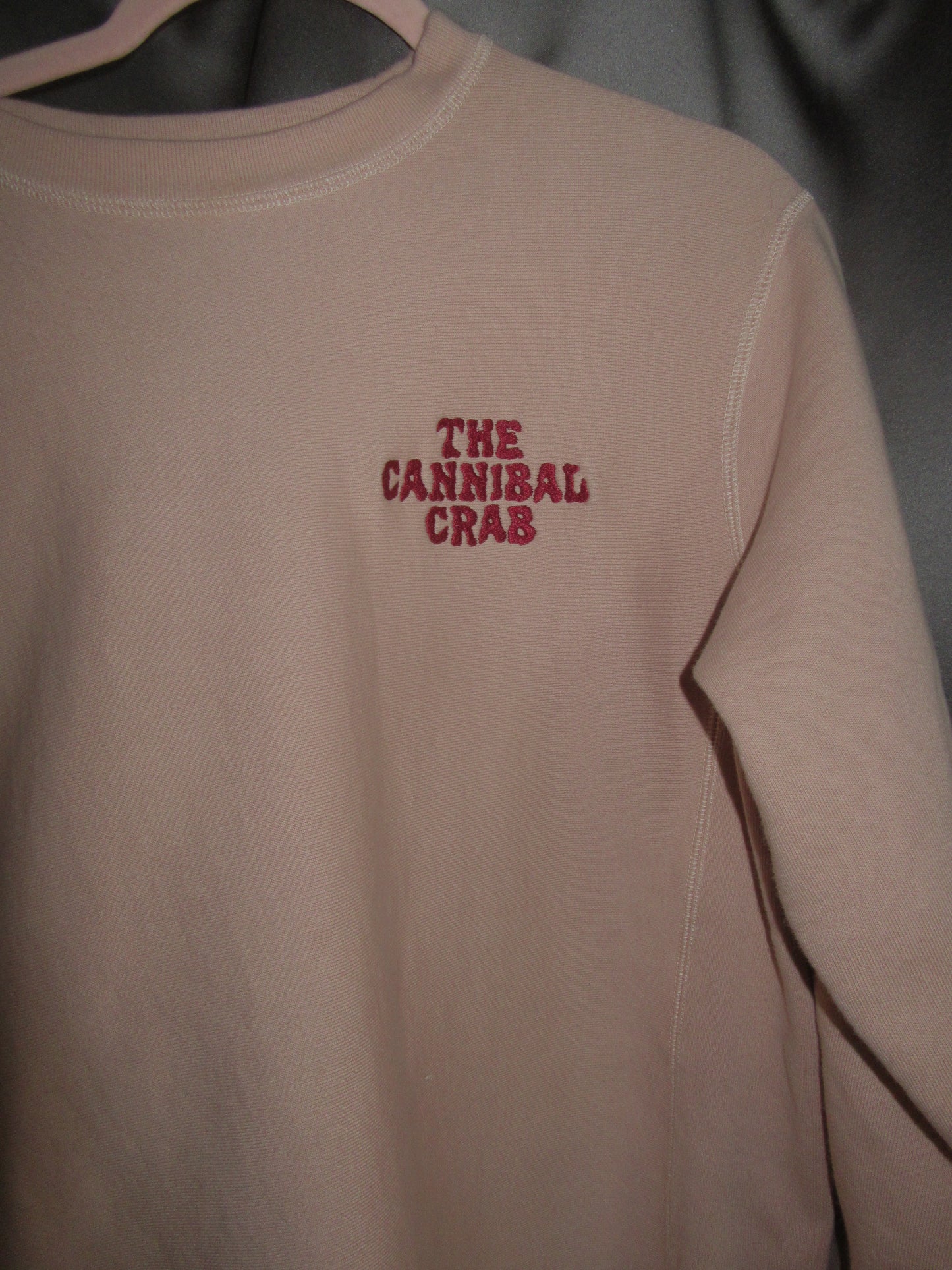 -The Cannibal Crab- Crab Embroidered Crewneck