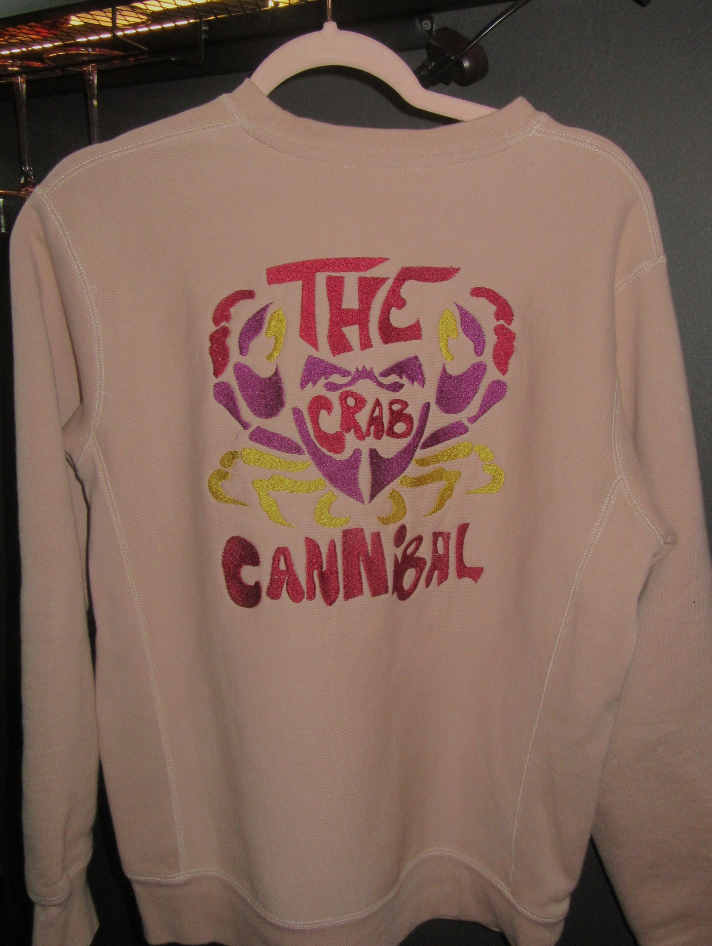 -The Cannibal Crab- Crab Embroidered Crewneck