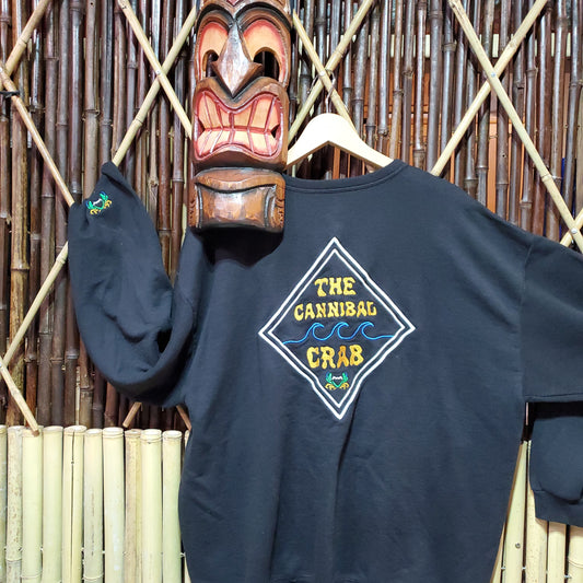 -The Cannibal Crab- Diamond Swell Crewneck(Embroidered)