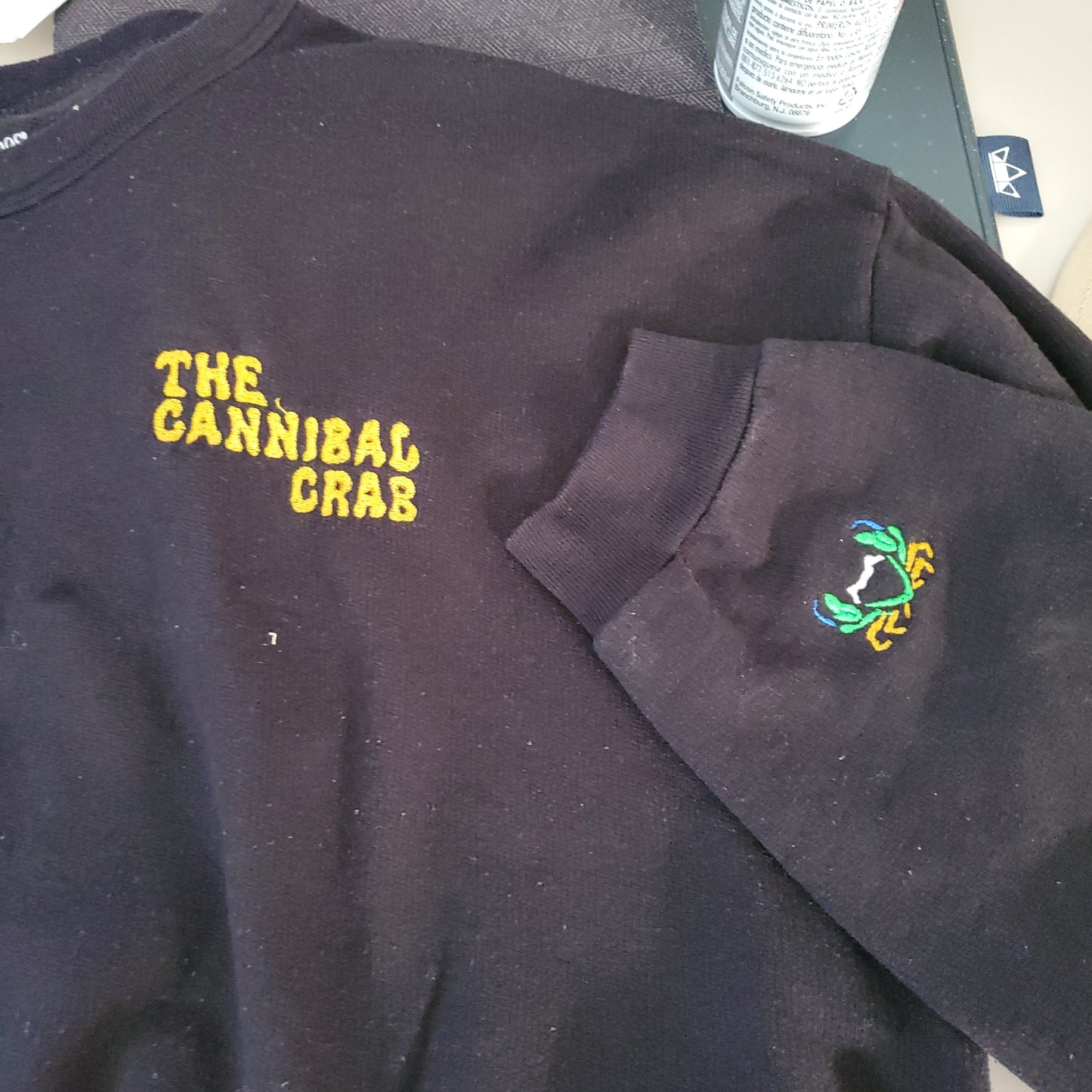-The Cannibal Crab- Diamond Swell Crewneck(Embroidered)