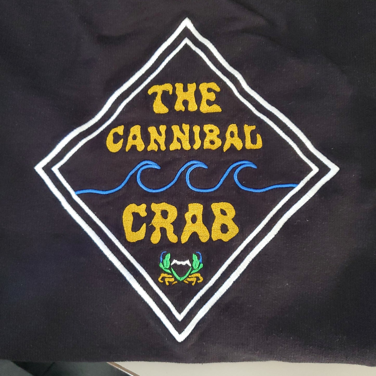 -The Cannibal Crab- Diamond Swell Crewneck(Embroidered)