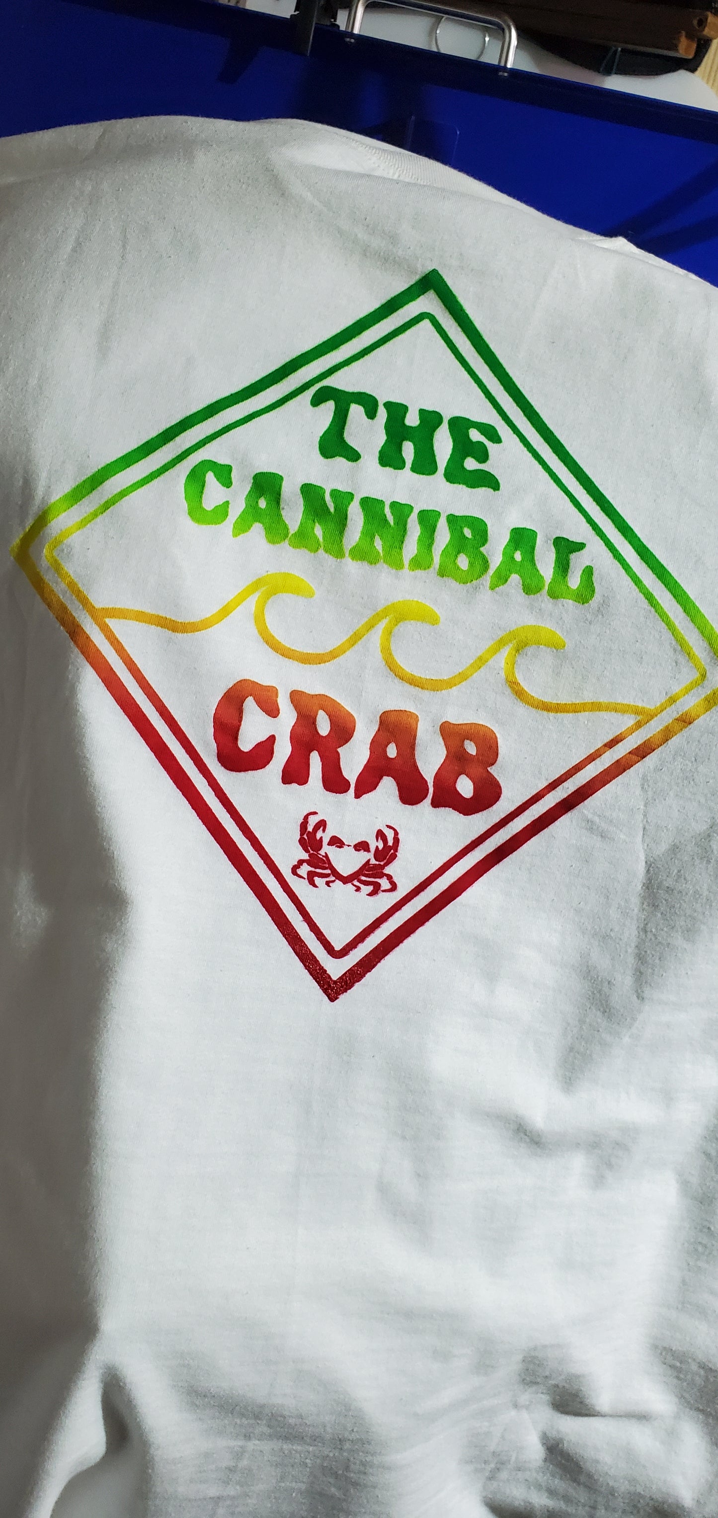 -The Cannibal Crab-Rastafarian Diamond T-Shirt